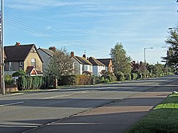 The A413 in Stoke Mandeville, going towards Wendover - geograph.org.uk - 269826